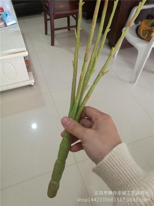 仿真花枝杆 48厘米五叉25目大牡丹花枝 人造花工艺品花枝头配件